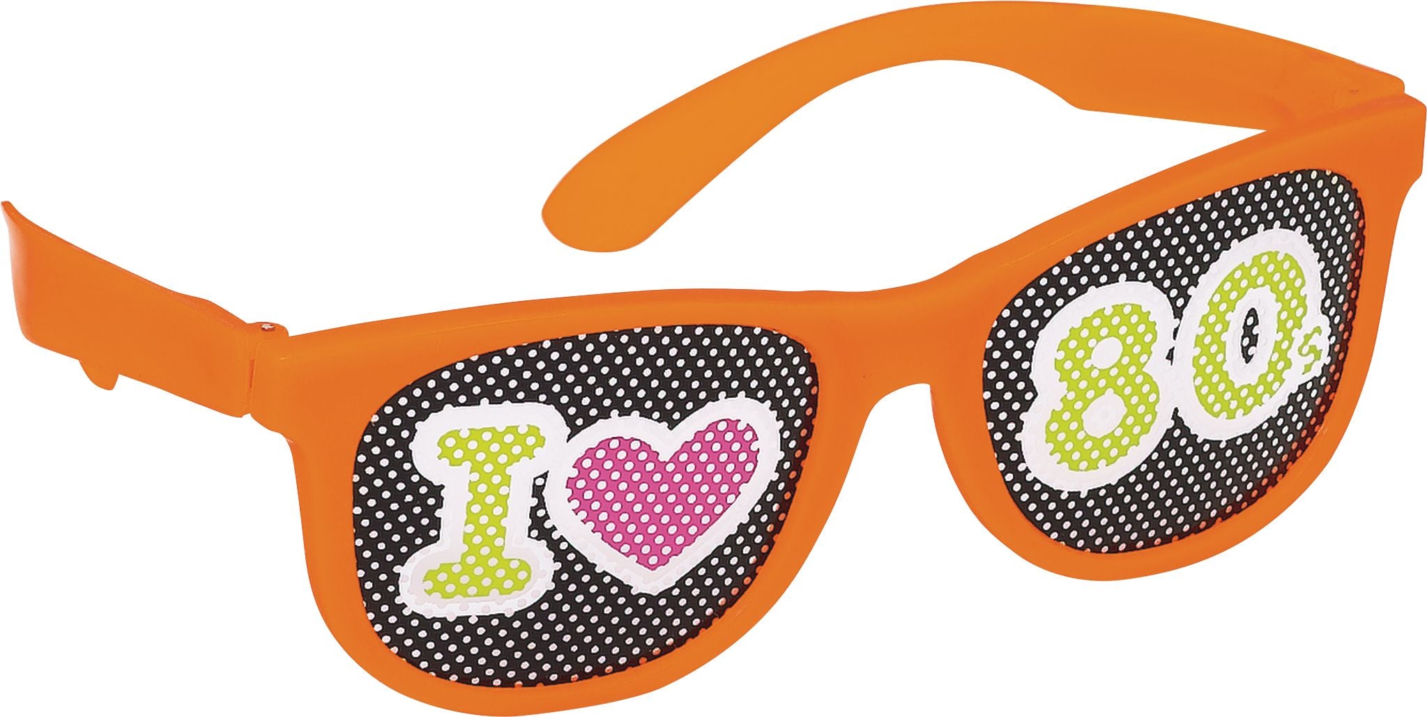Totally 80s Printed Glasses, 10-pk