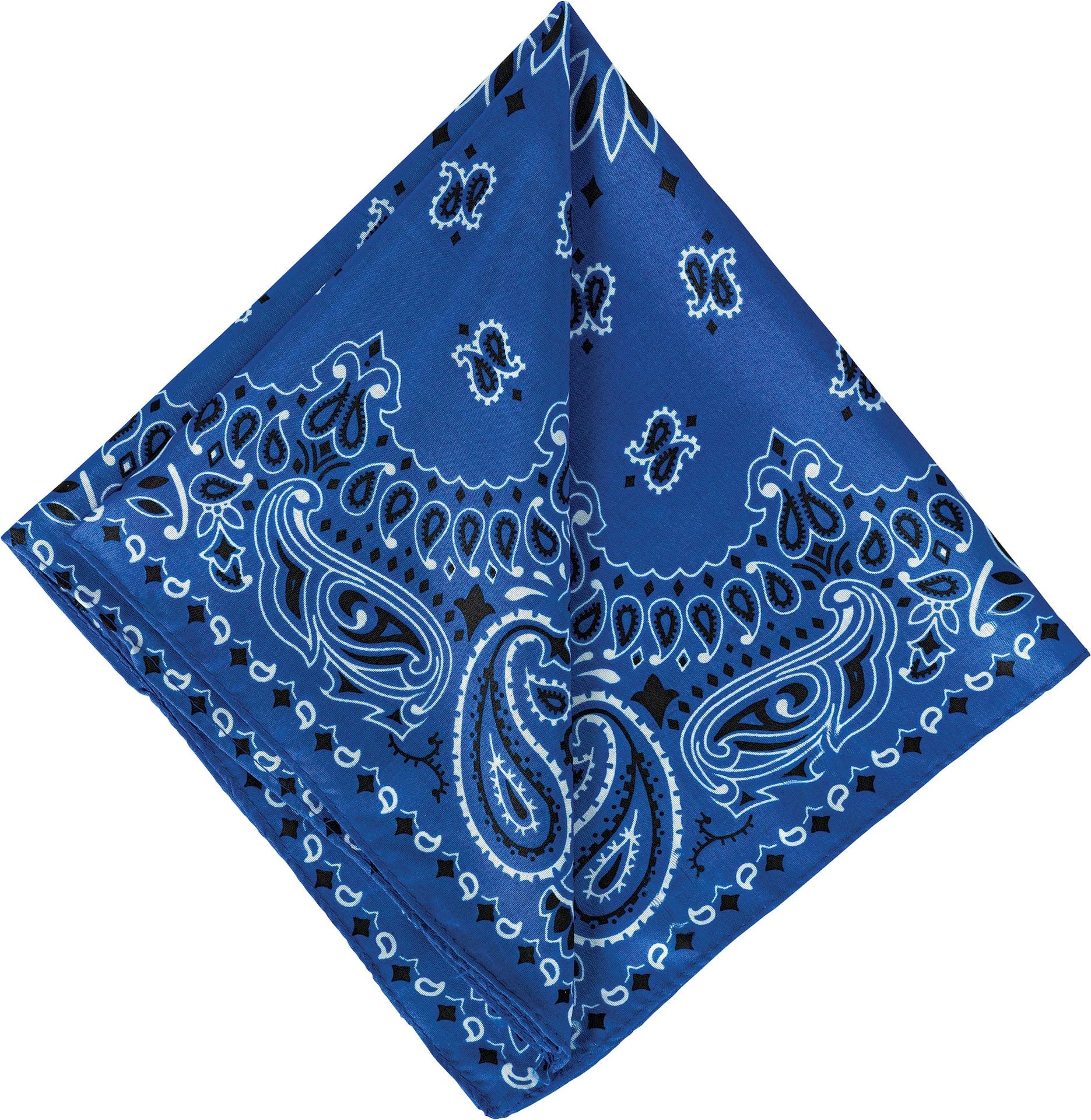 Western Bandanas, Black/Red/Pink, 20-in, 10-pk