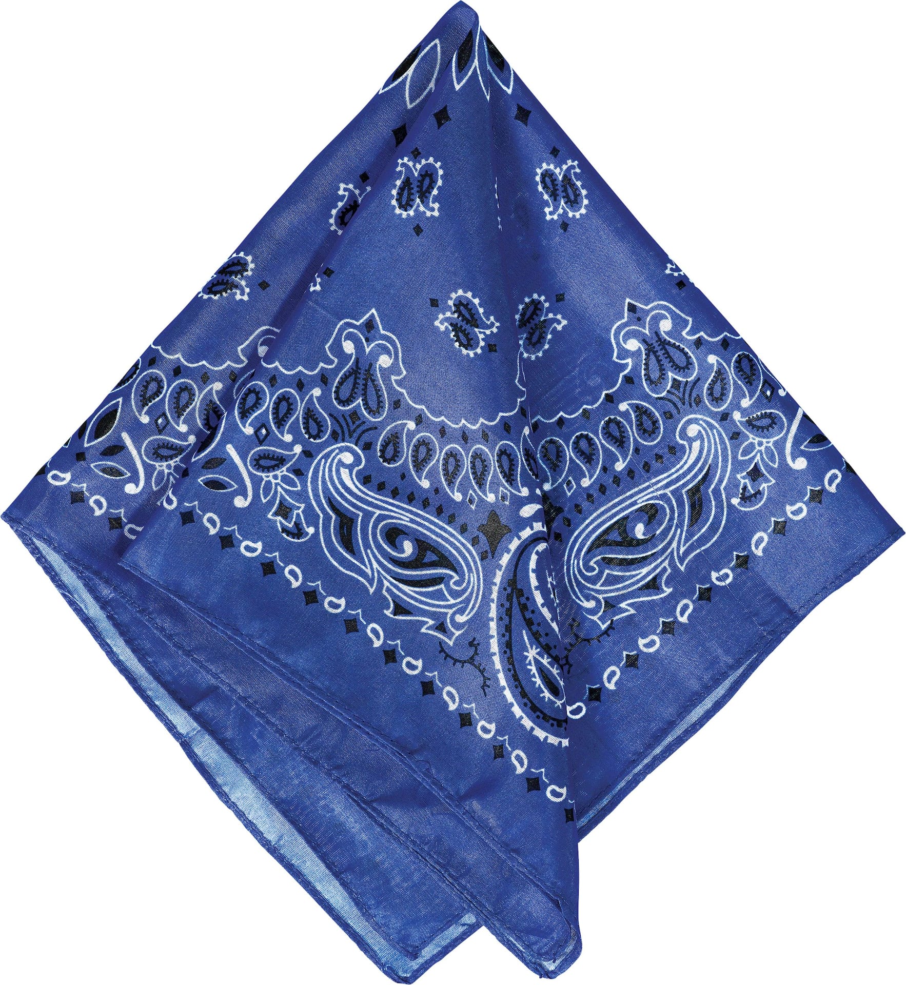Western Bandanas, Black/Red/Pink, 20-in, 10-pk
