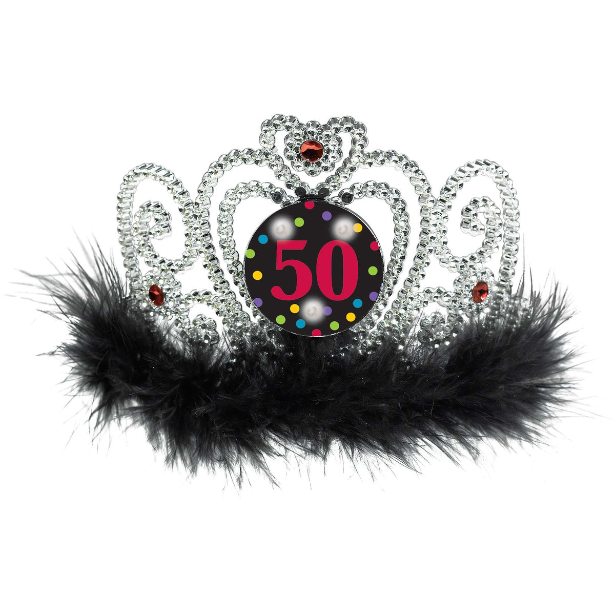 Light-Up 50th Birthday Tiara