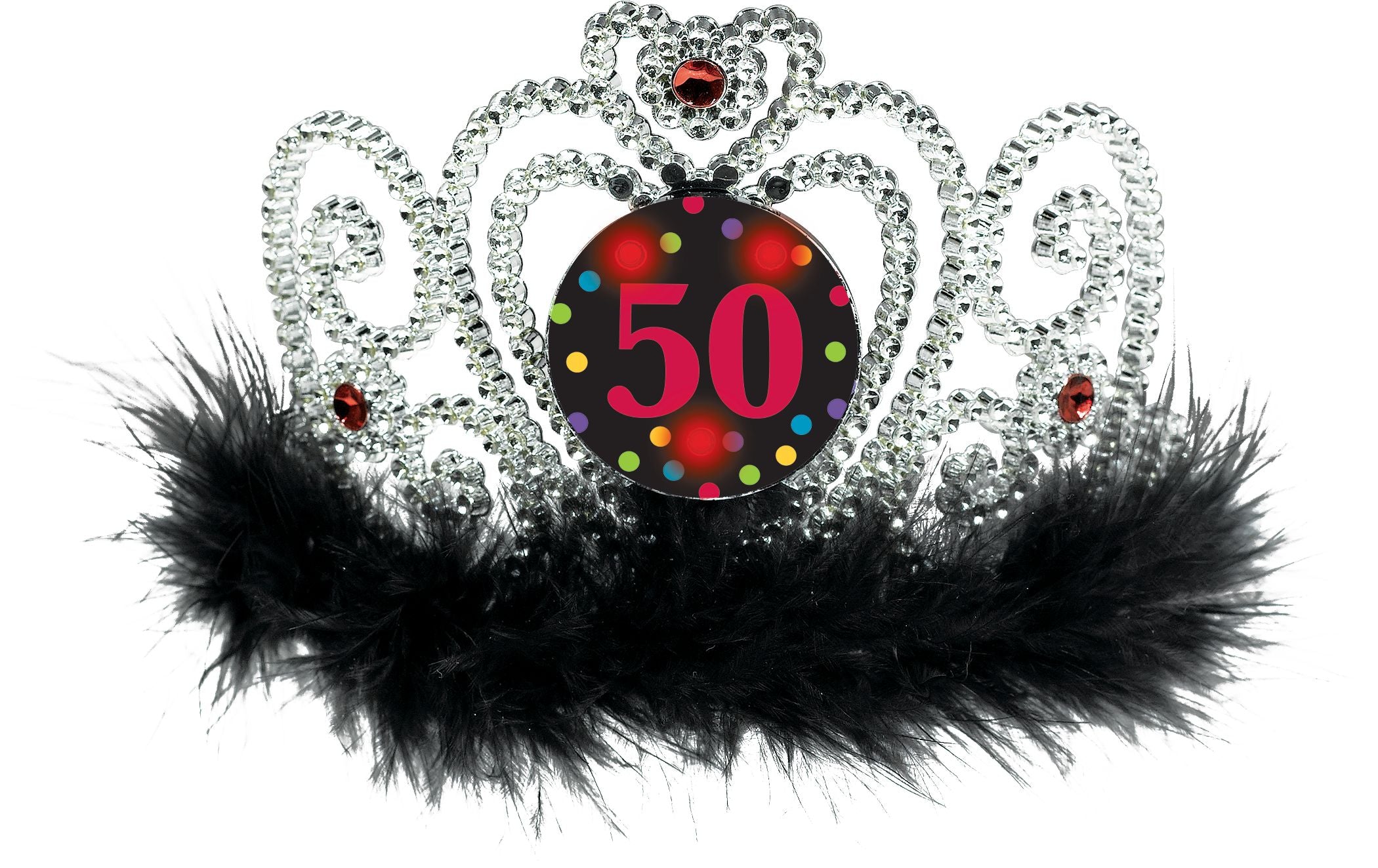 Light-Up 50th Birthday Tiara
