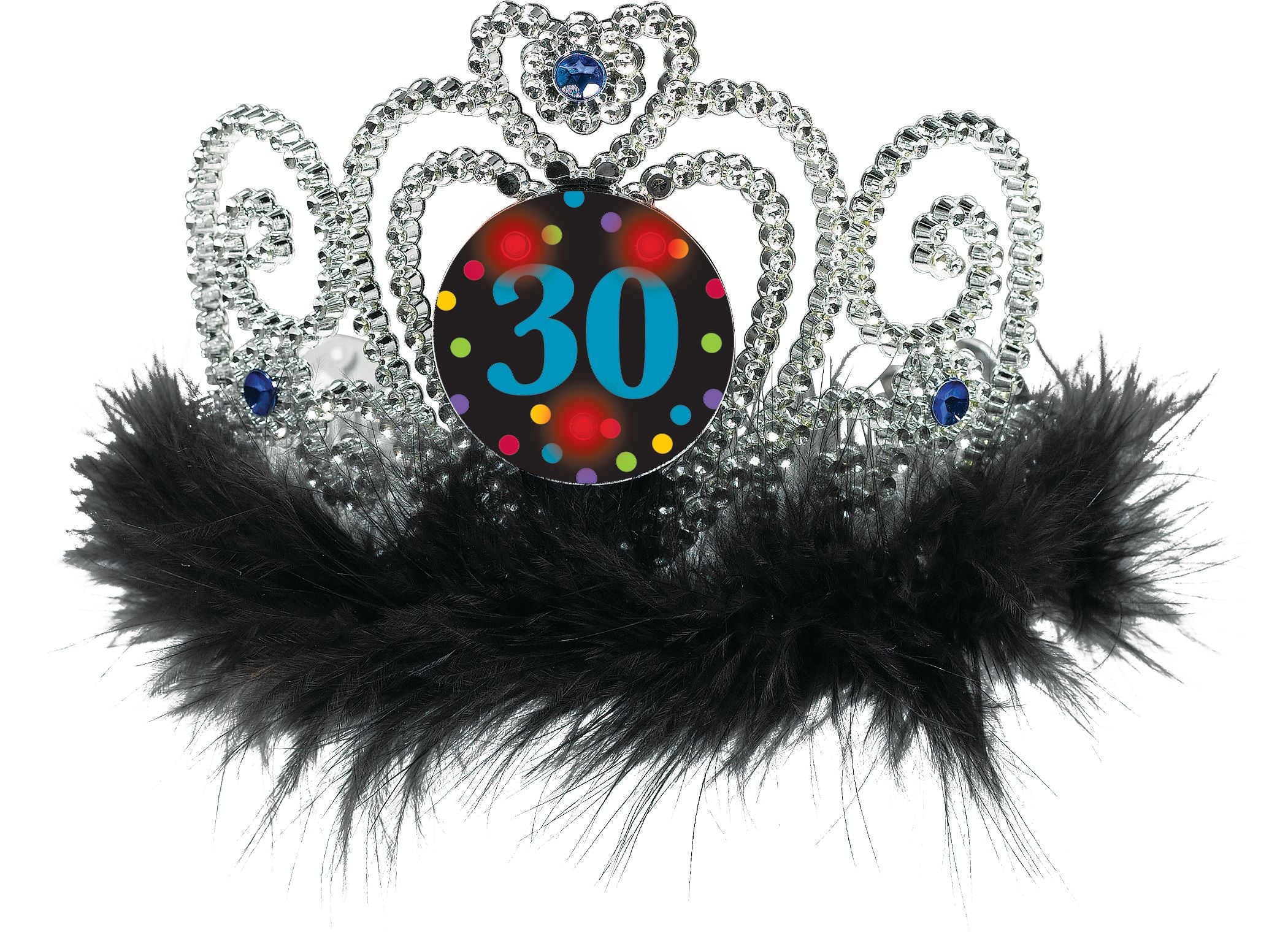 Light-Up 30th Birthday Tiara