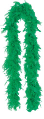 Festive Green Feather Boa, 72 inch Costume Accessory