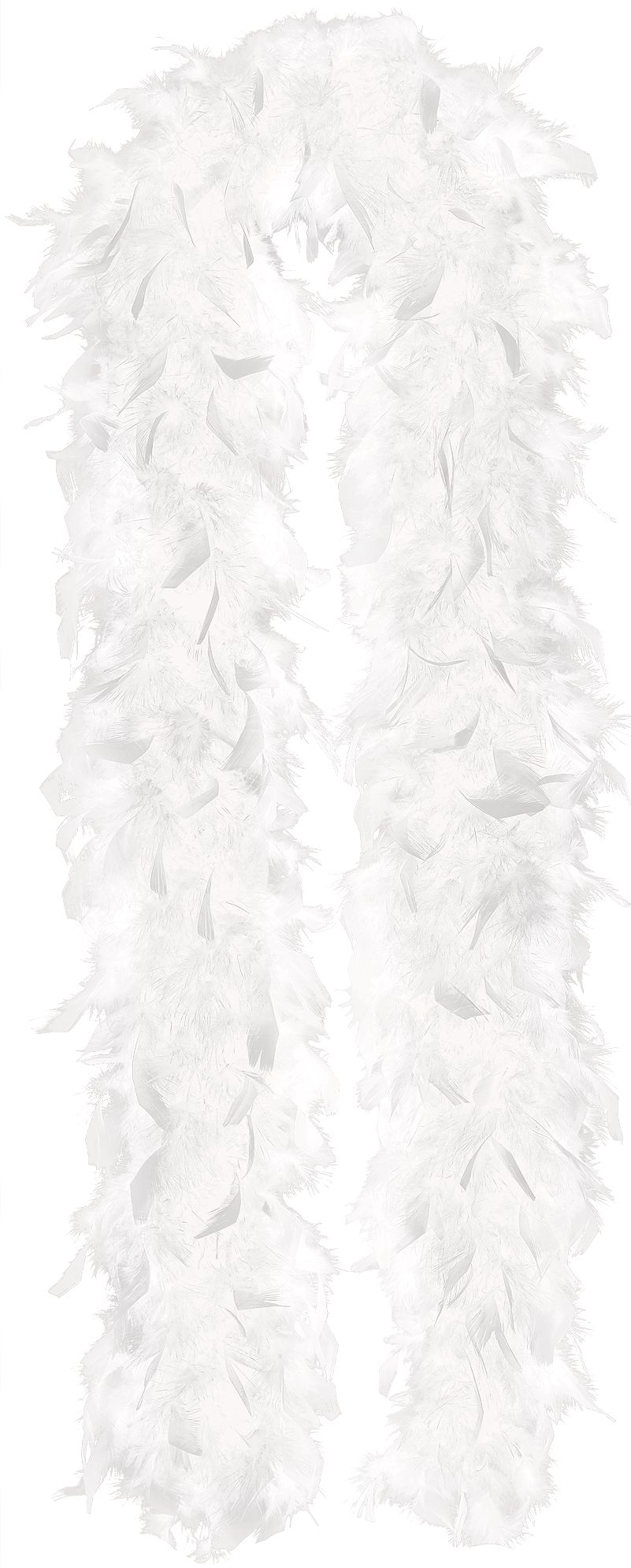 White Feather Boa, 72-inch Costume Accessory