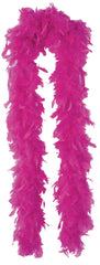 Bright Pink Feather Boa, 72 inch, Costume Accessory