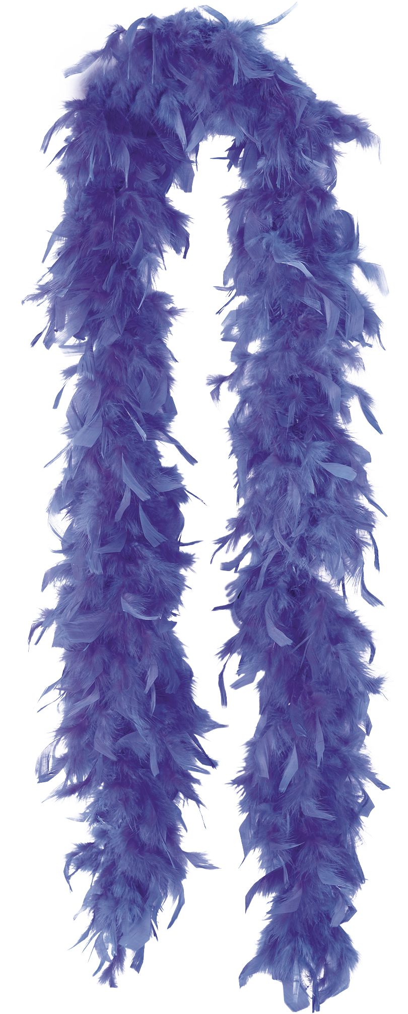 Royal Blue Feather Boa, 72 inch, Costume Accessory