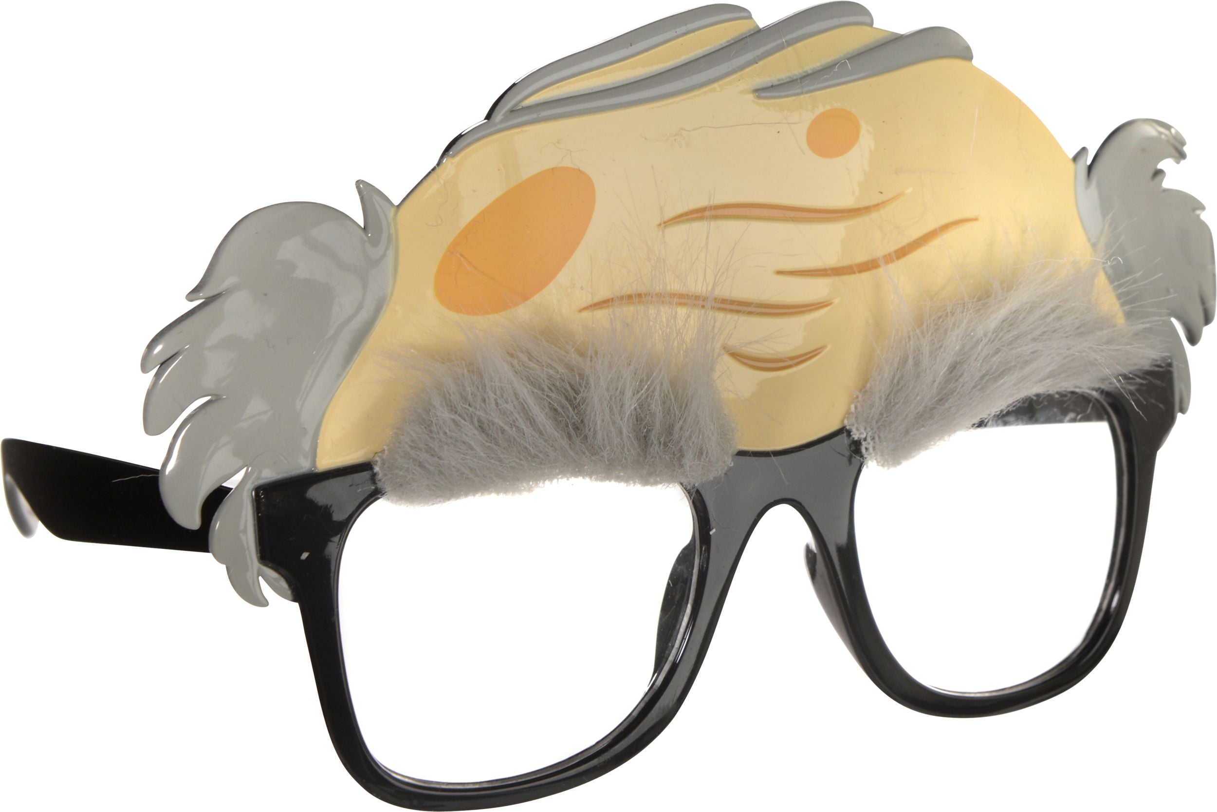 Old Man Wearable Glasses, Black/Grey, One Size