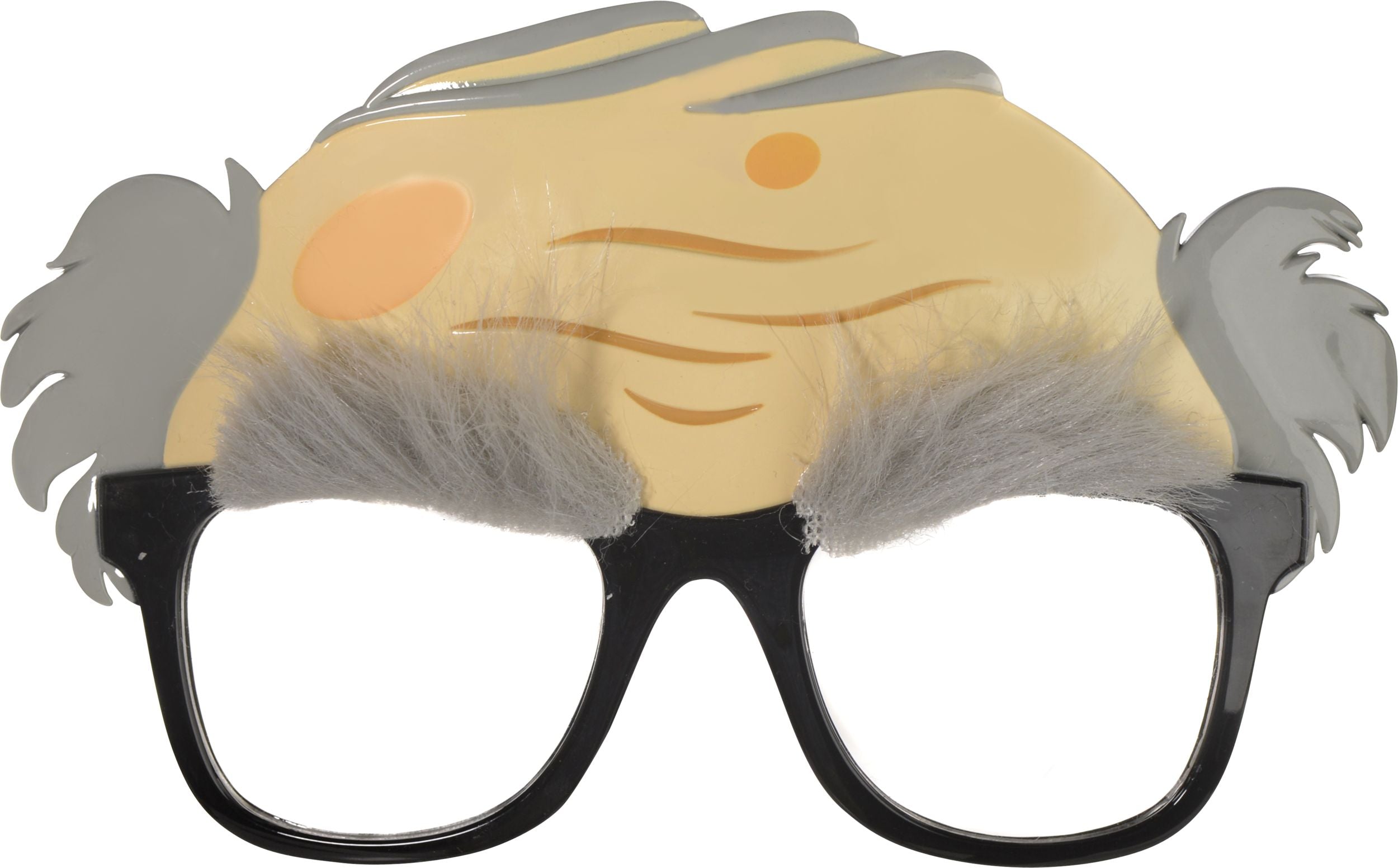 Old Man Wearable Glasses, Black/Grey, One Size