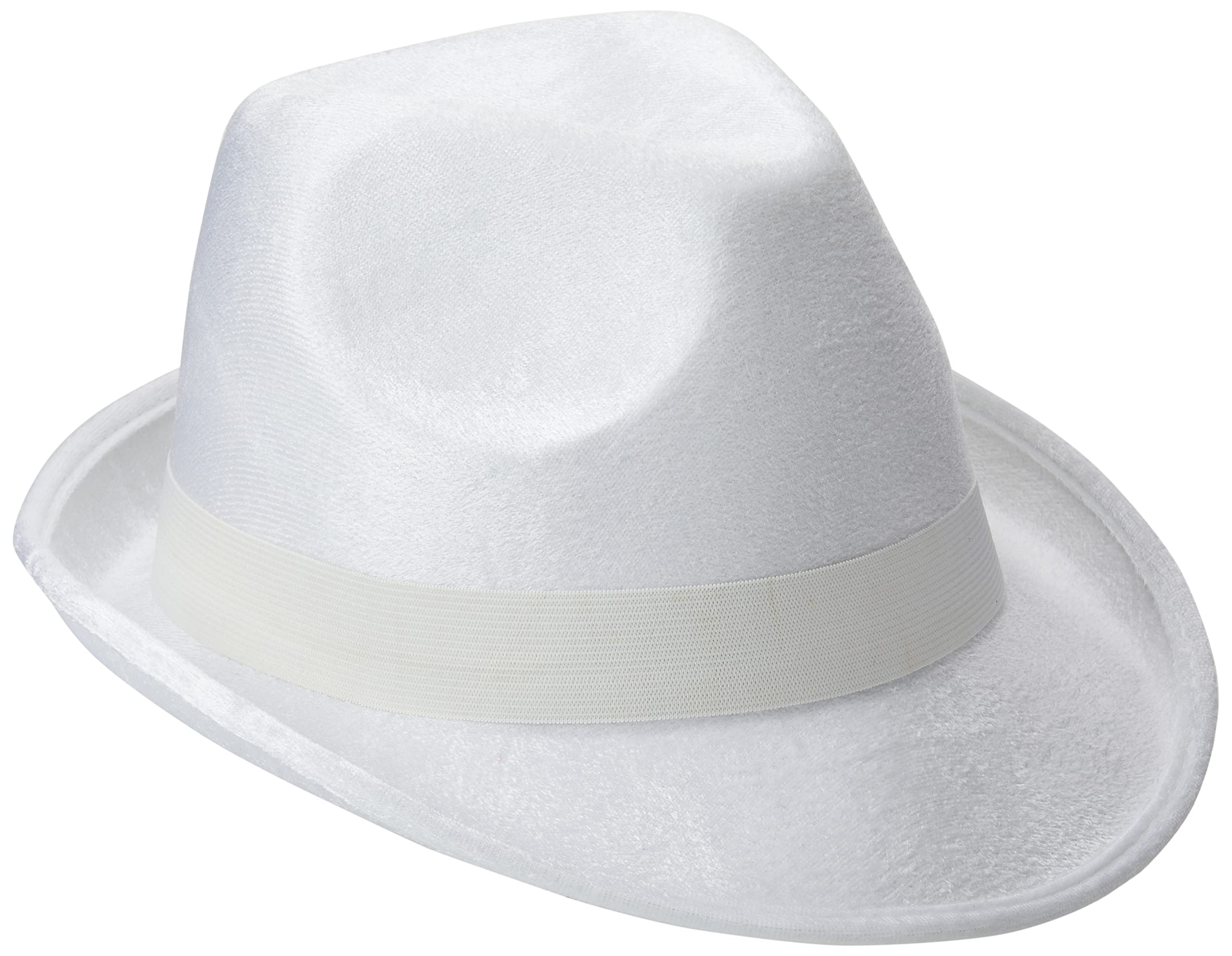 Classic White Fedora Hat - Team Spirit Essential