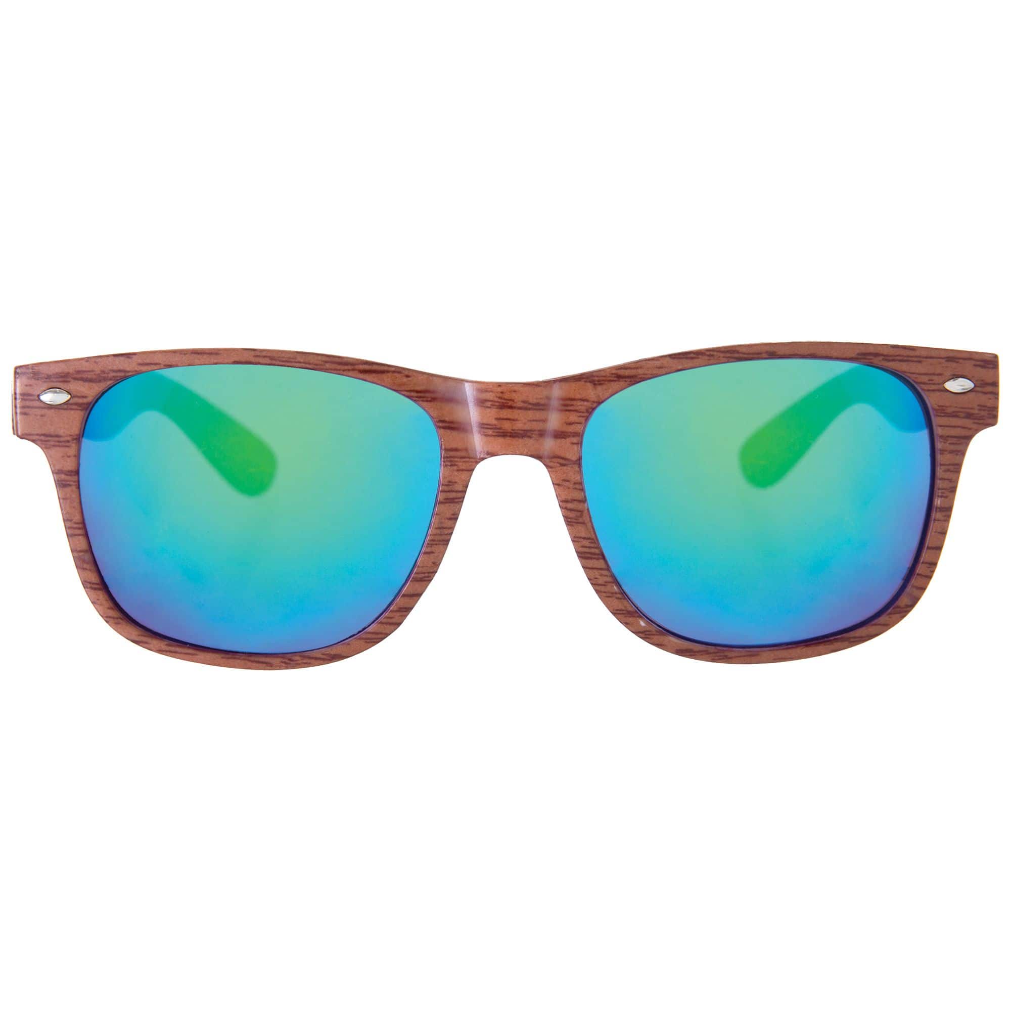 Summer Beach Life Faux Wood Sunglass, 6-pk