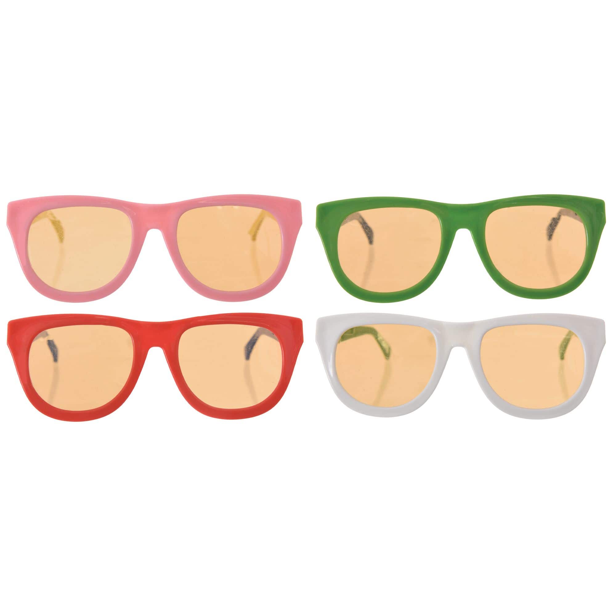 Super Mario Themed Wearable Party Glasses, 8-pk