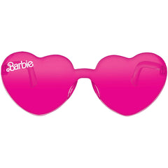 Mattel Barbie Frameless Plastic Wearable Glasses, Pink, One Size, 4-pk