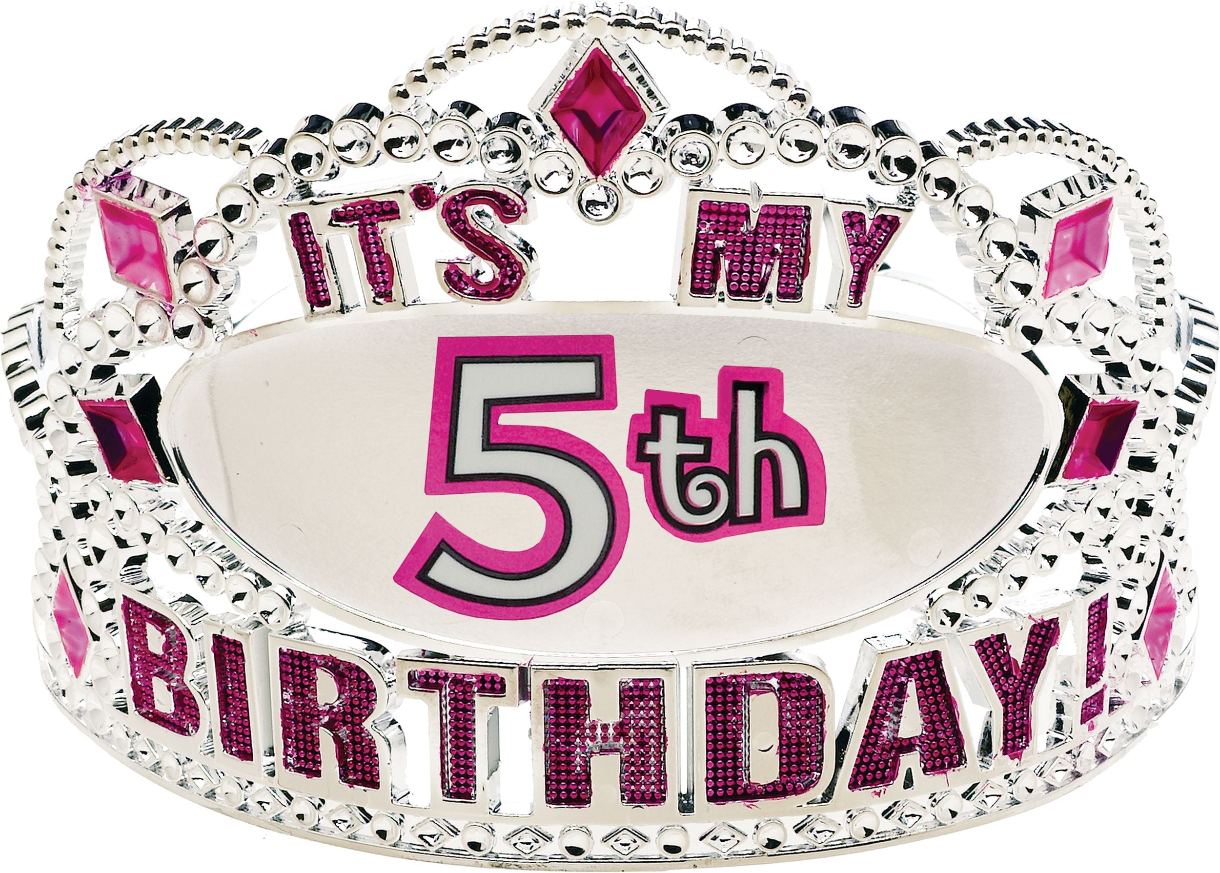 Child Personalized Happy Birthday Tiara Kit