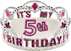 Child Personalized Happy Birthday Tiara Kit