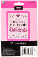 How Well Do You Know The Bachelorette Card Game, Pink, 52-pk