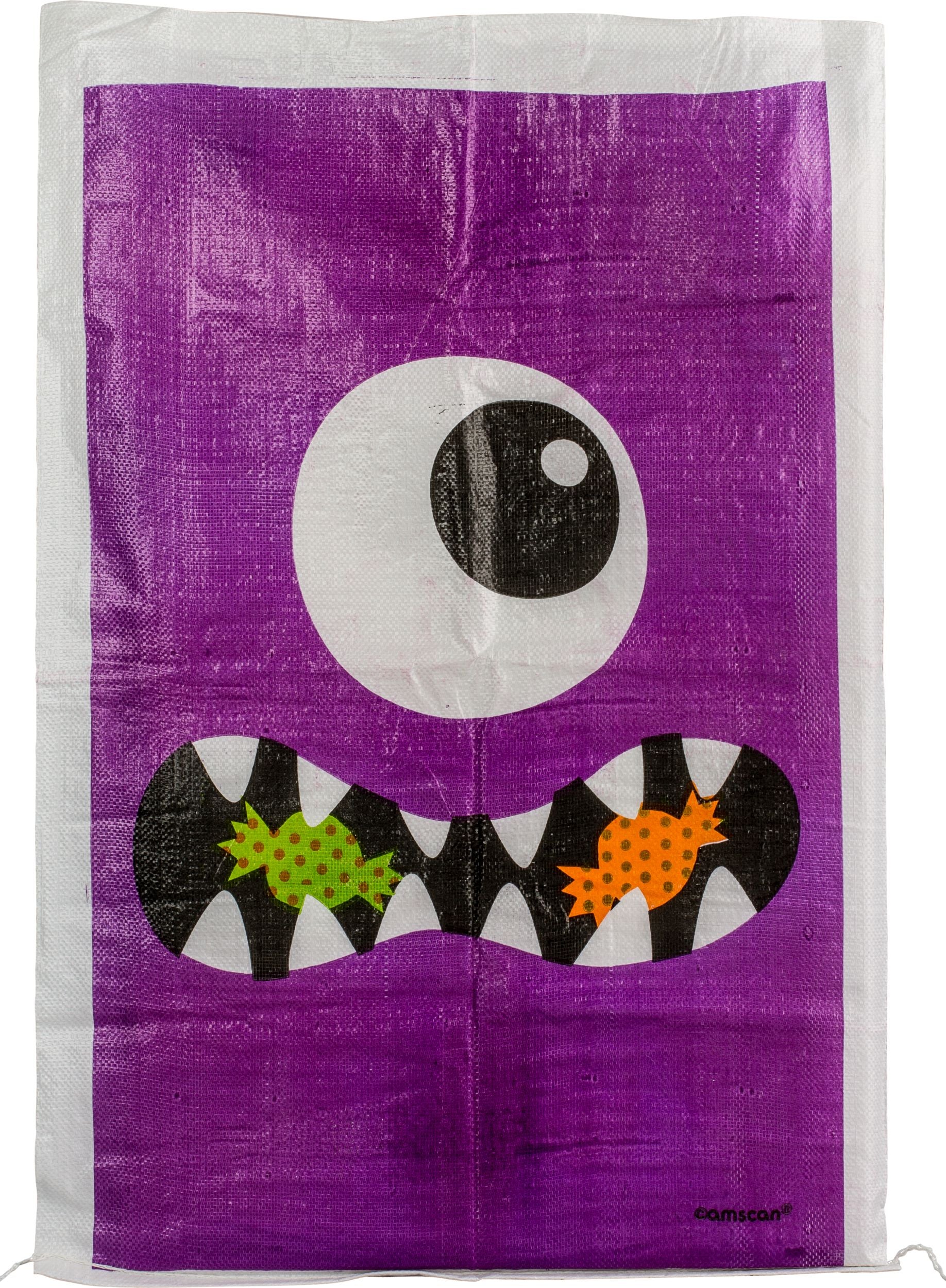 Monster Potato Sacks, Green/Orange/Purple, 41-in, 6-pk