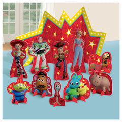 Disney Toy Story Table Decorating Kit Centerpieces, Red, 14-inch, 11-pk