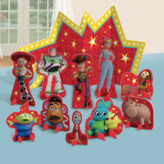 Disney Toy Story Table Decorating Kit Centerpieces, Red, 14-inch, 11-pk