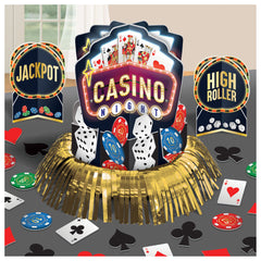 Roll the Dice Casino Table Decorating Kit, 23-pc