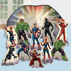Marvel Avengers Table Decorating Kit, 14-inch, 11-pk