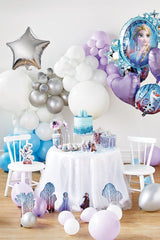 Disney Frozen Table Decorating Kit Centerpieces, Blue, 15.75-inch, 9-pk