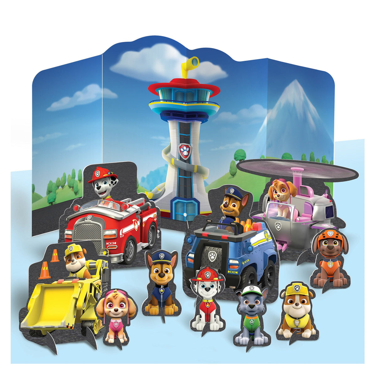 Paw Patrol Adventure Table Decorating Kit