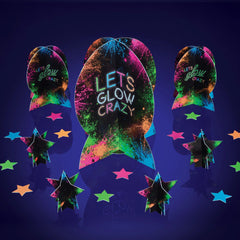Let's Glow Crazy Birthday Table Centerpiece Kit