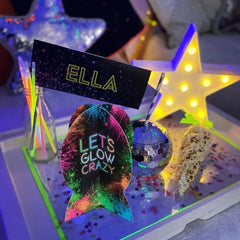 Let's Glow Crazy Birthday Table Centerpiece Kit