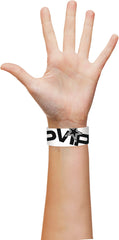 VIP Waterproof White Wristbands, 10-inch, 500-pk