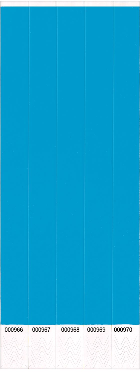 Solid Color Wristbands, Assorted, 10-inch, 500-pk