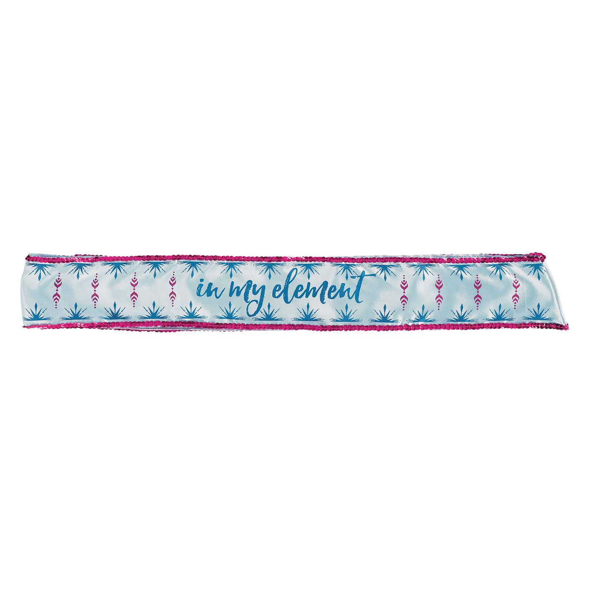 Disney Frozen Sequin Sash, Blue/Pink, One Size