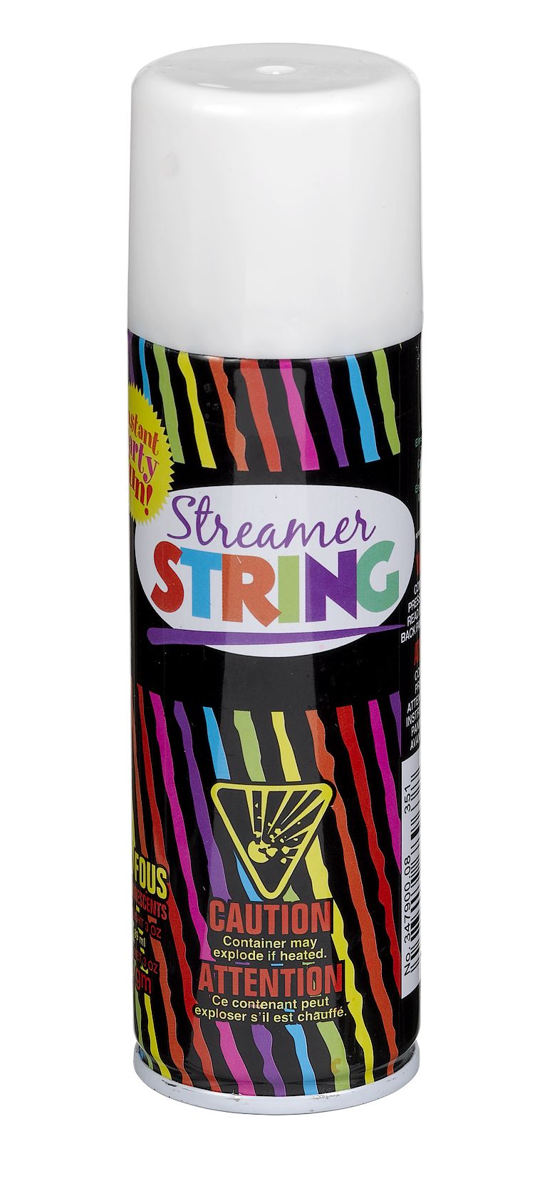 White Streamer String Spray, 3-ounce Can