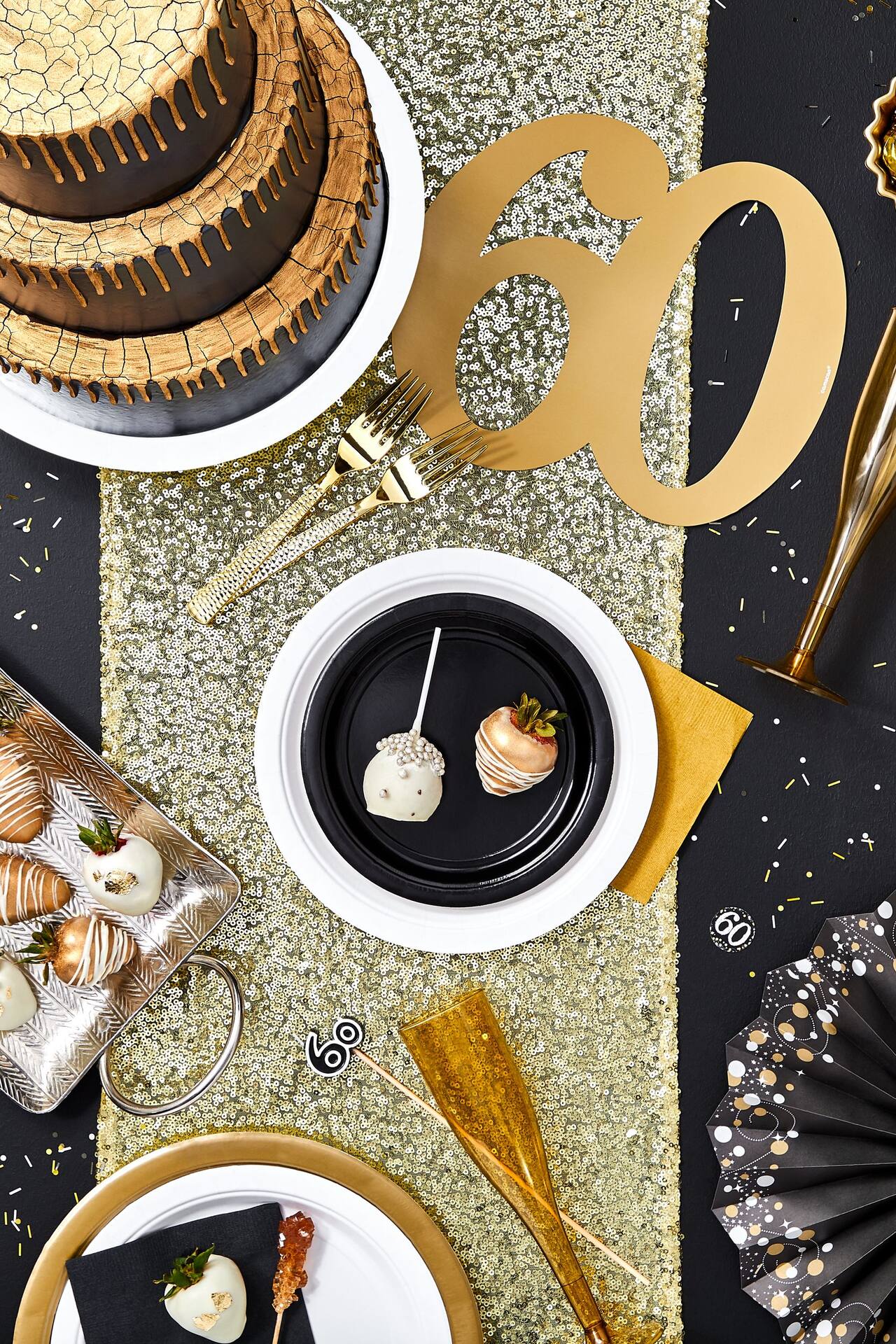 Plastic Reusable Champagne Flutes, Gold, 5-oz, 20-pk