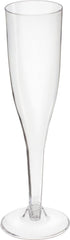 Clear Plastic Champagne Flutes, 5.5-oz, 20-pk