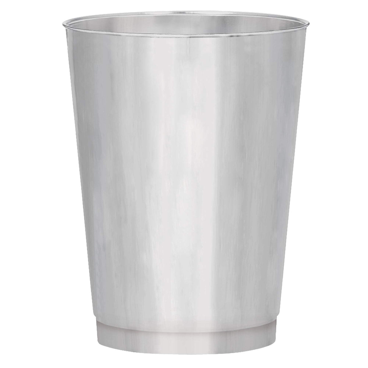 10 oz. Silver Electroplated Plastic Tumbler for Derby Day, 30-pk