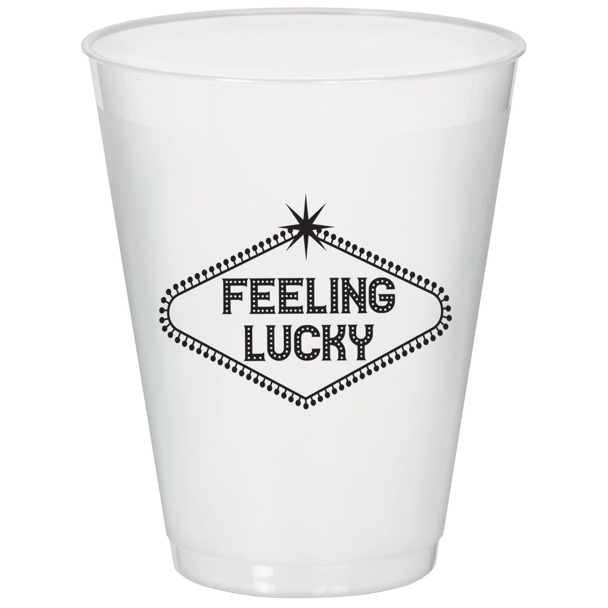Casino Feeling Lucky Tumbler, 18-oz, 25-pk