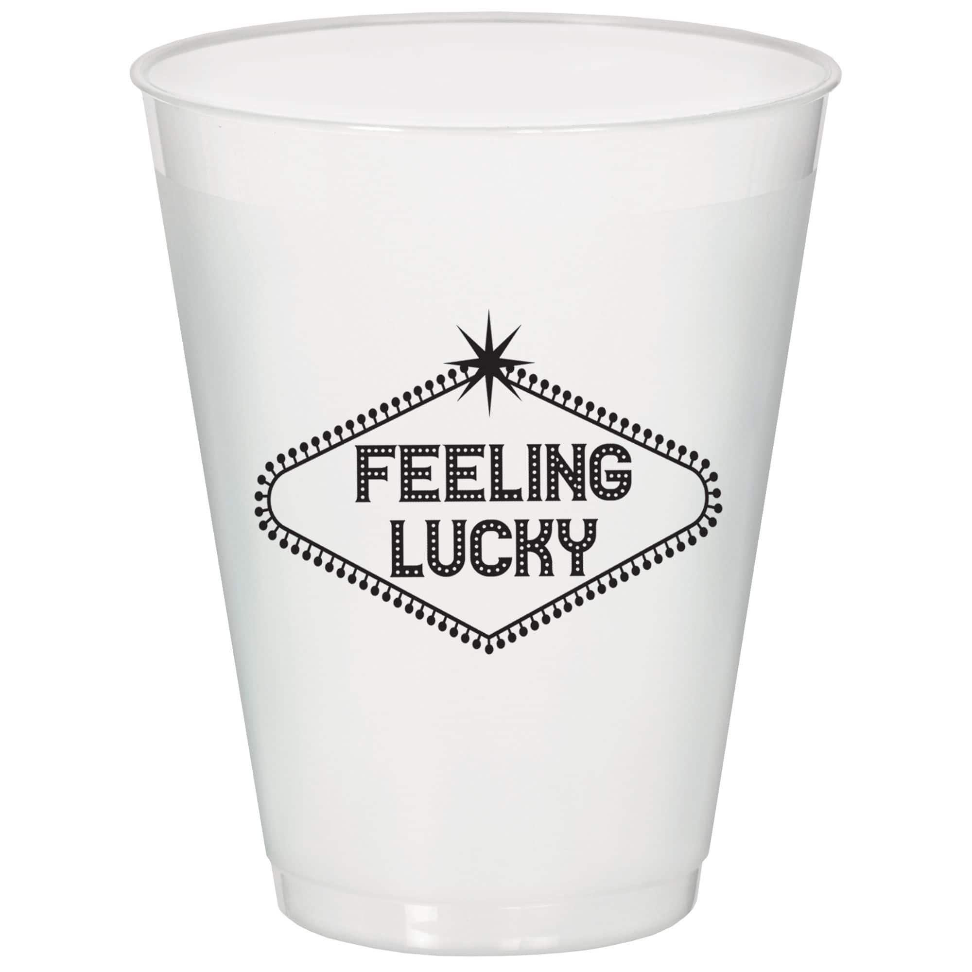 Casino Feeling Lucky Tumbler, 18-oz, 25-pk