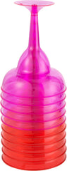 Plastic Reusable Margarita Glasses, Pink, 10-oz, 20-pk