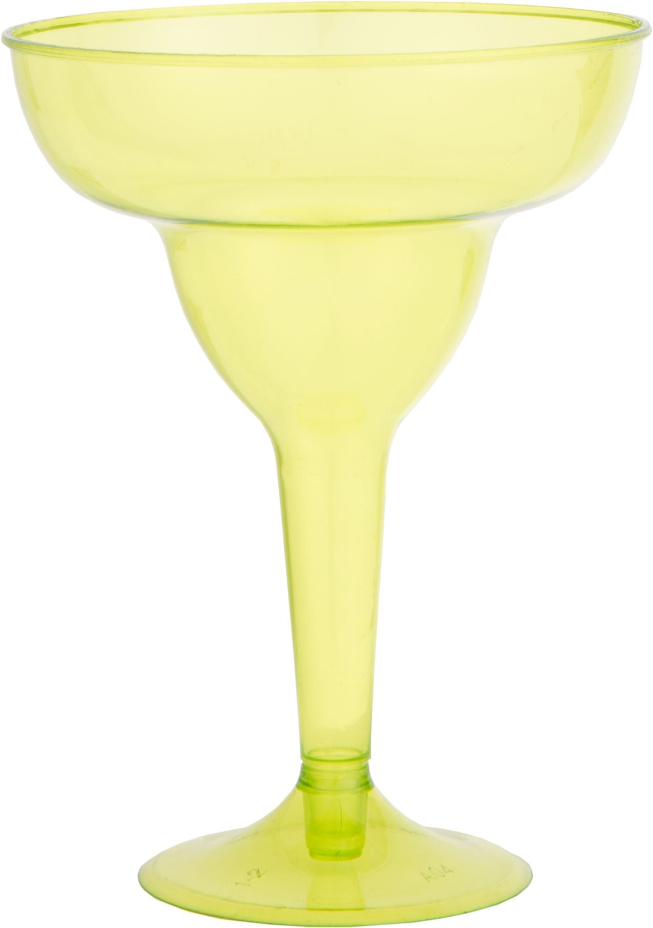 Plastic Reusable Margarita Glasses, Pink, 10-oz, 20-pk