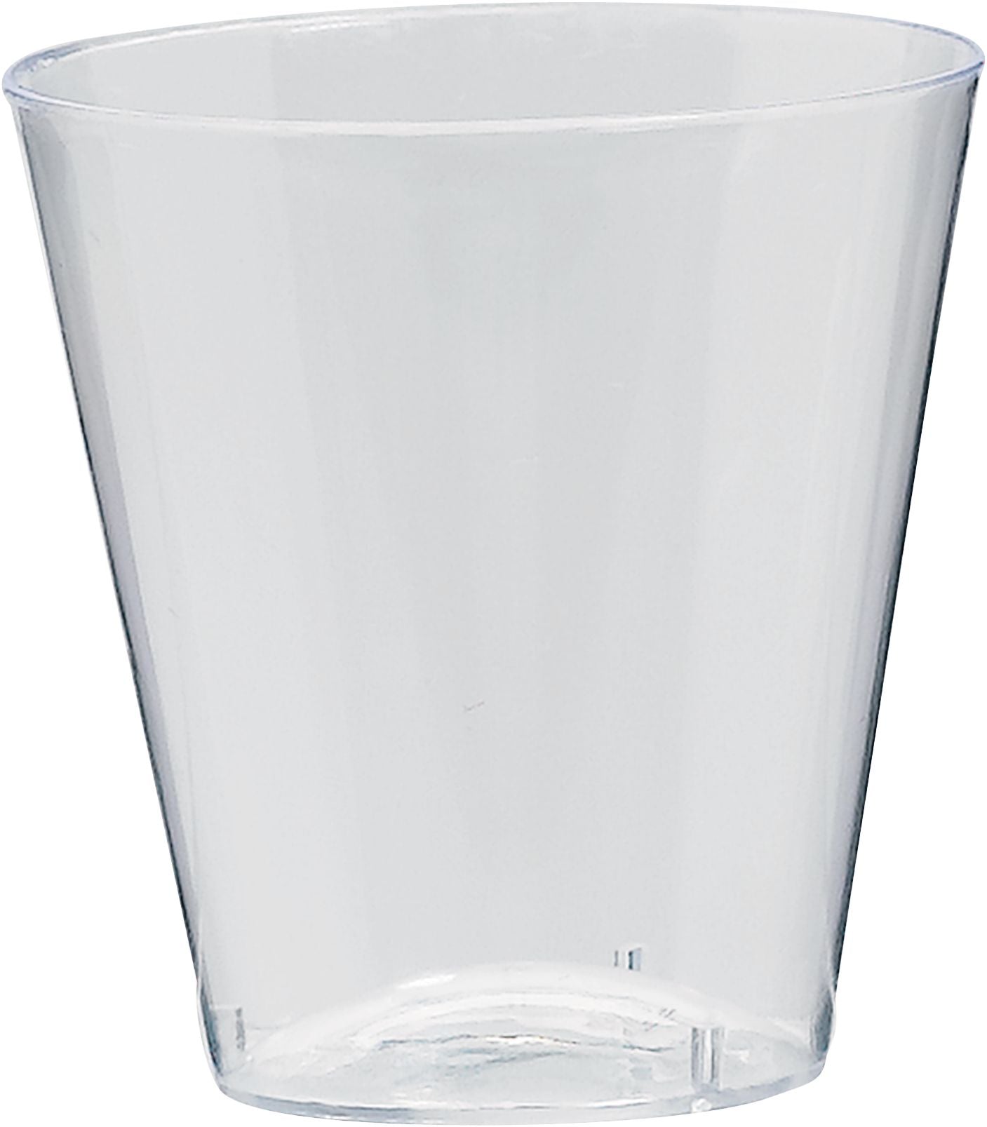 Big Party Pack Plastic Shot Glasses, Clear, 2-oz, 100-pk
