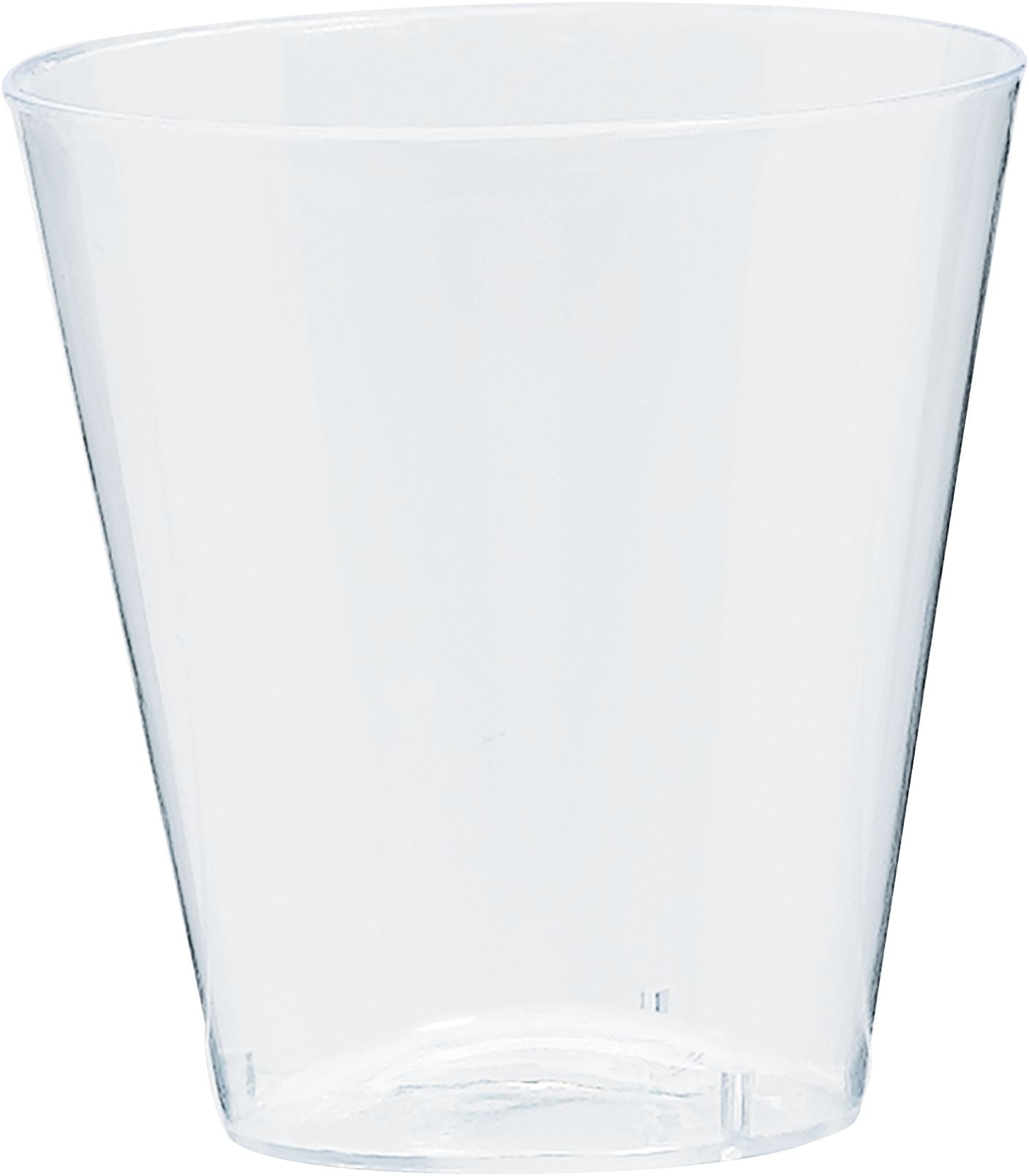 Big Party Pack Plastic Shot Glasses, Clear, 2-oz, 100-pk