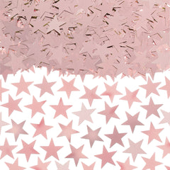 Star Metallic Confetti, Pink, 2.5-oz