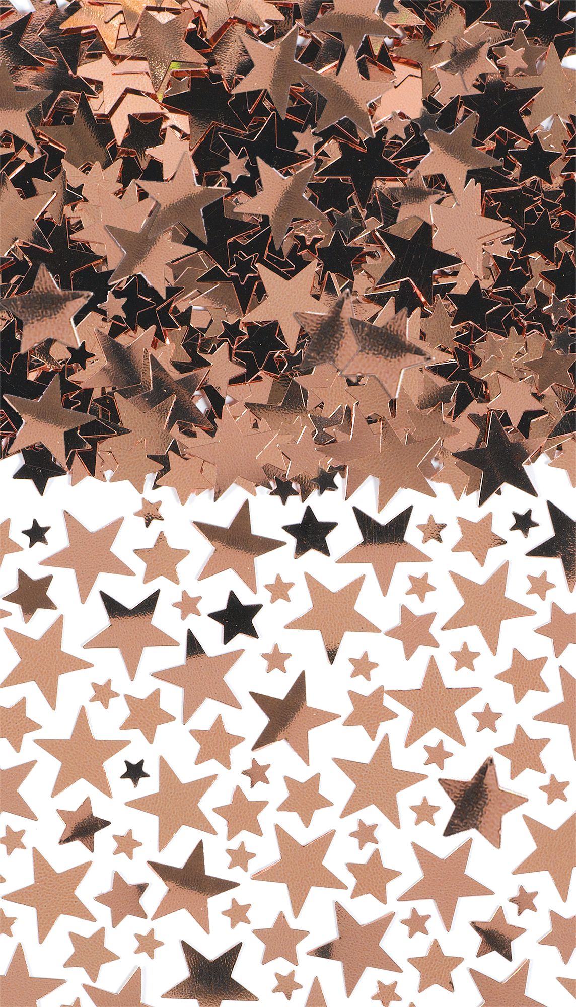 Star Metallic Confetti, Pink, 2.5-oz