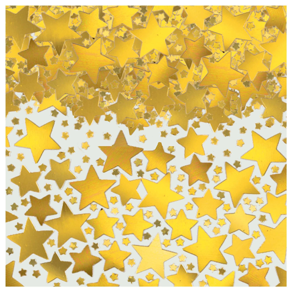 Gold Star Metallic Confetti, 2.5 oz