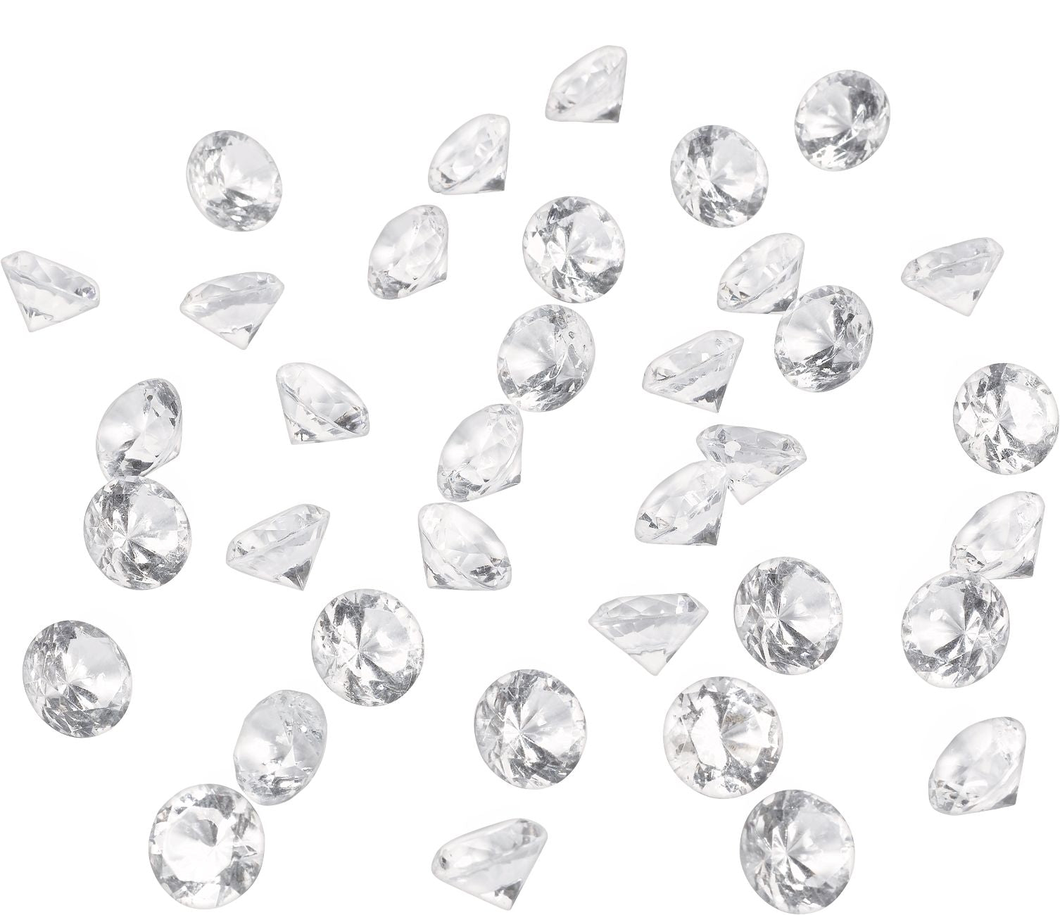 Diamond Confetti Table Scatter, Clear, 30-oz