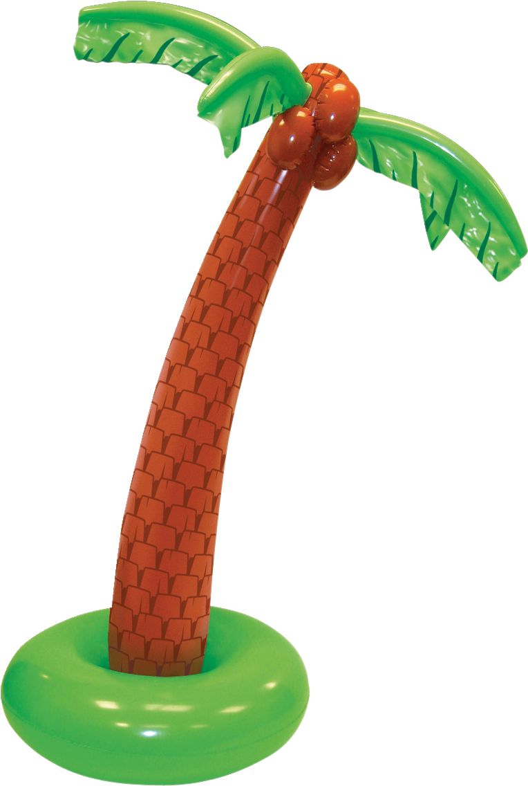 Palm Tree Airblown Inflatable, Brown/Green, 6-foot Decoration