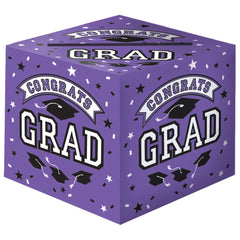 Purple Graduation Cardholder Box