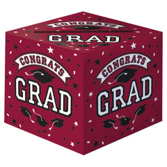Maroon Graduation Cardholder Box