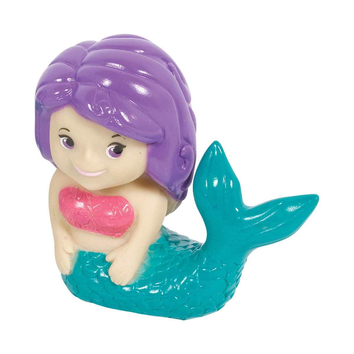 Mermaid Squirt Favor Toys, Pink/Purple/Blue, 12-pk