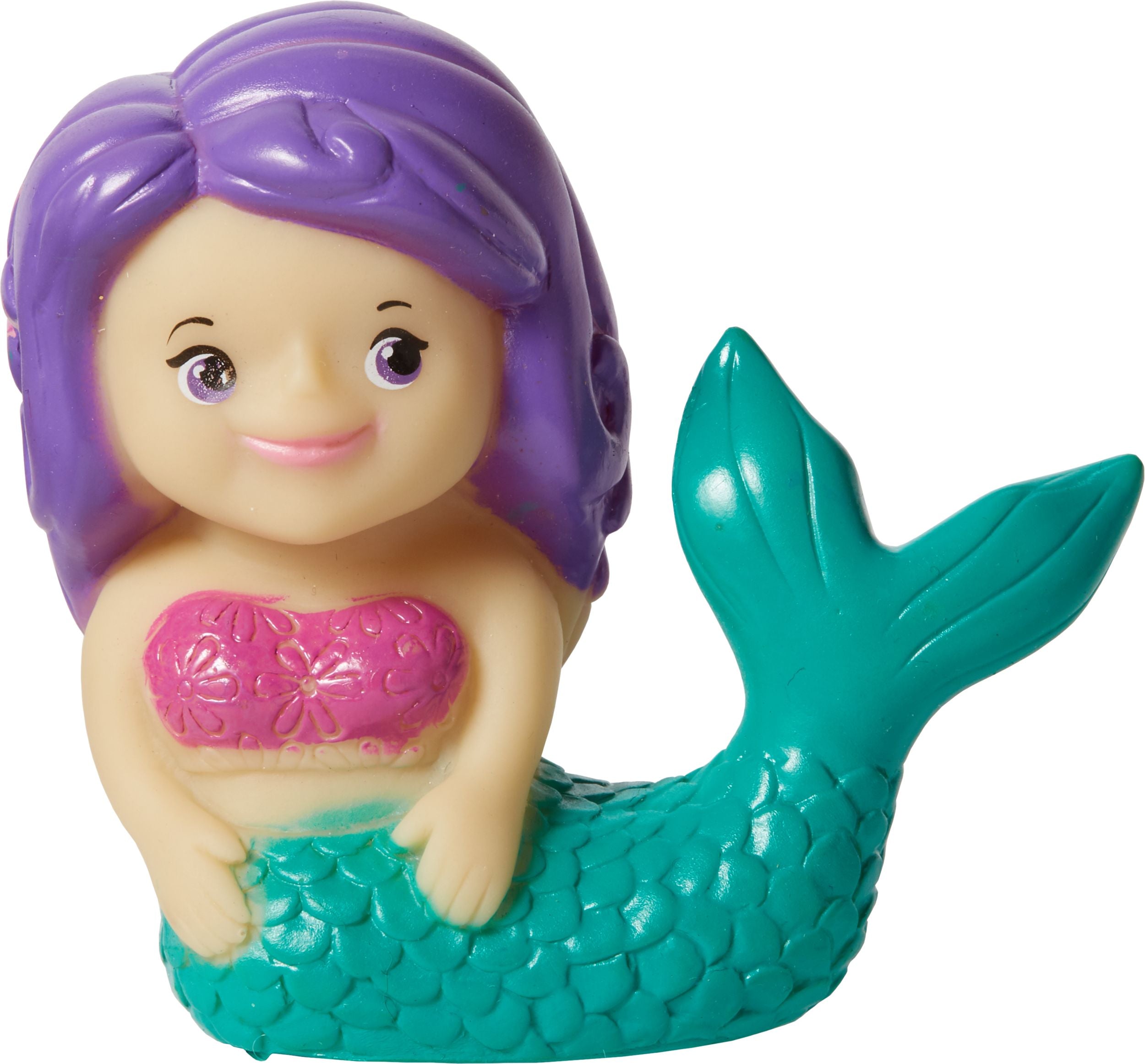 Mermaid Squirt Favor Toys, Pink/Purple/Blue, 12-pk